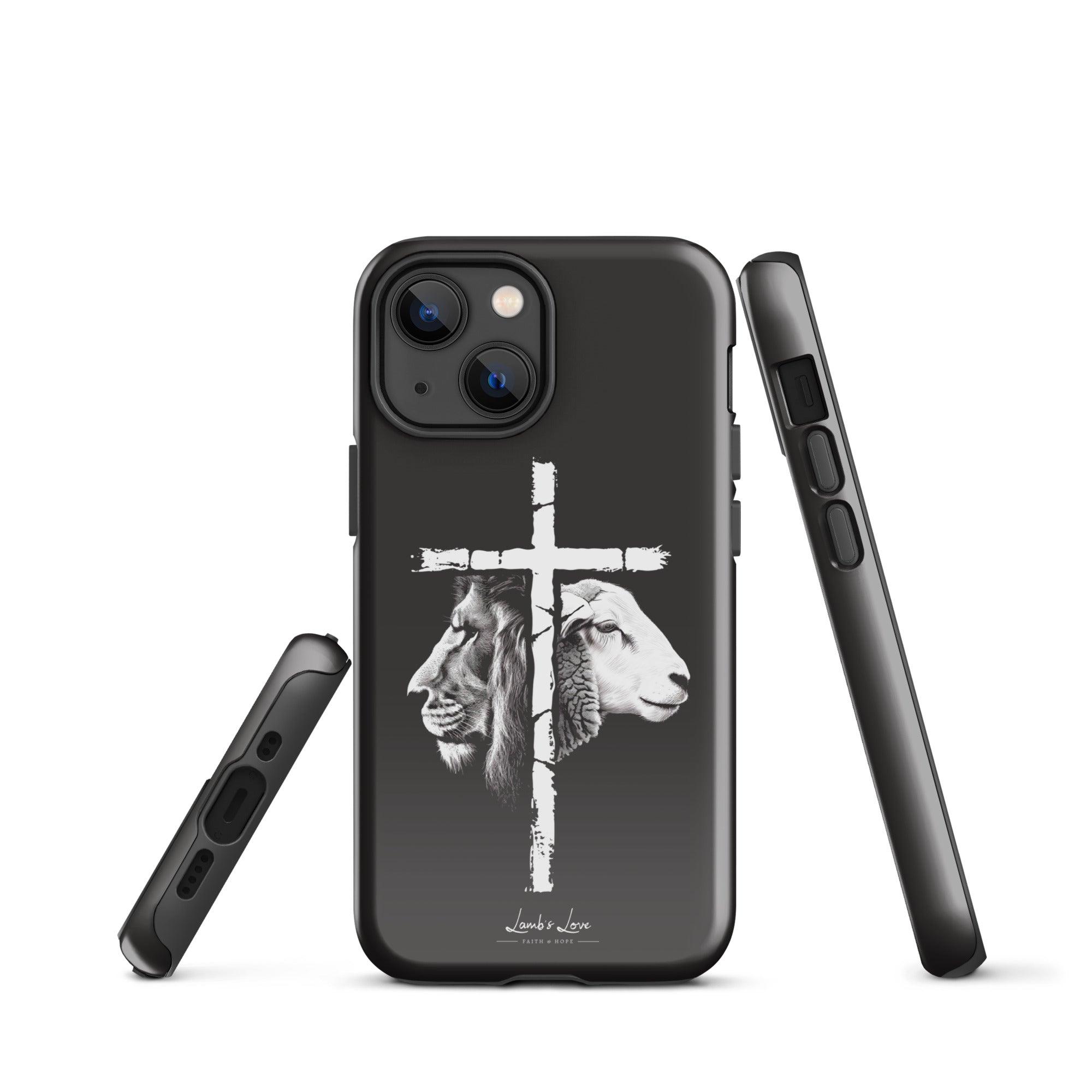 Love of Lion & Lamb, Dual-layer Case for iPhone - Lamb’s Love