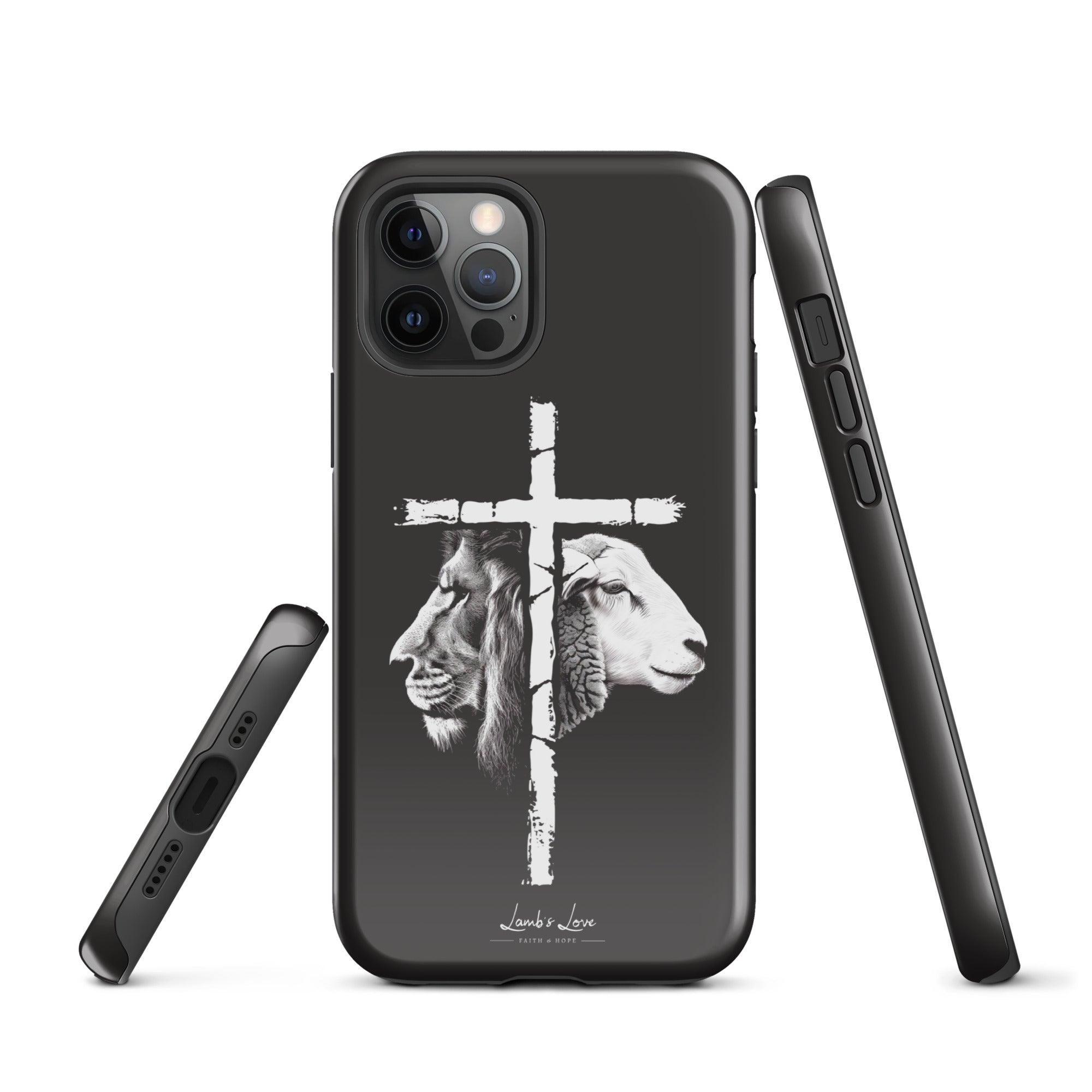 Love of Lion & Lamb, Dual-layer Case for iPhone - Lamb’s Love