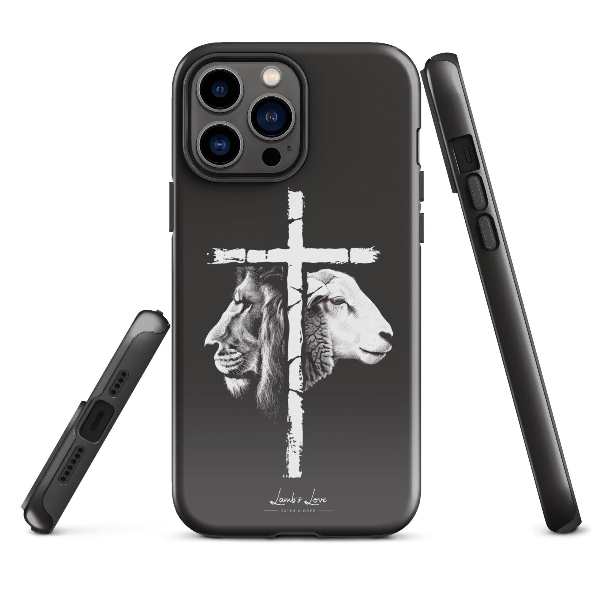 Love of Lion & Lamb, Dual-layer Case for iPhone - Lamb’s Love