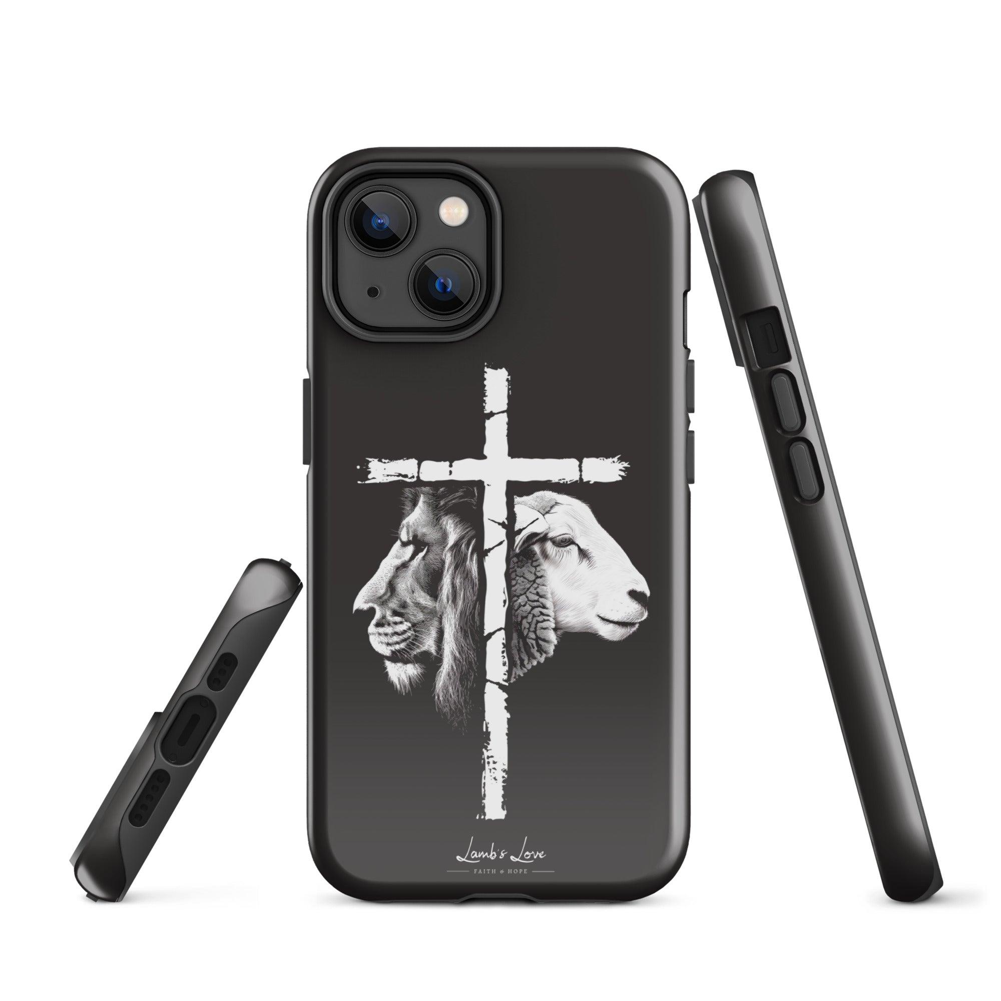 Love of Lion & Lamb, Dual-layer Case for iPhone - Lamb’s Love