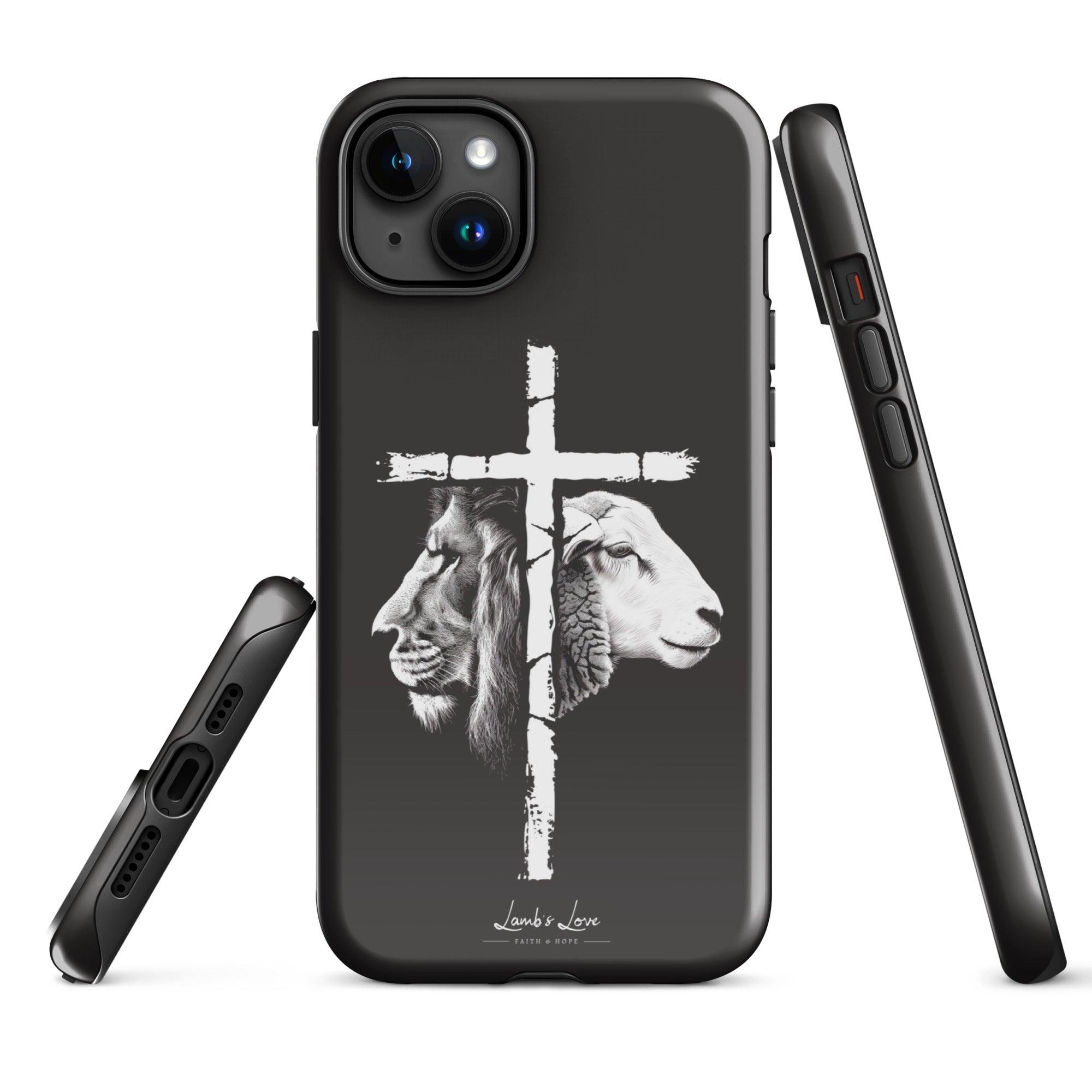 Love of Lion & Lamb, Dual-layer Case for iPhone - Lamb’s Love