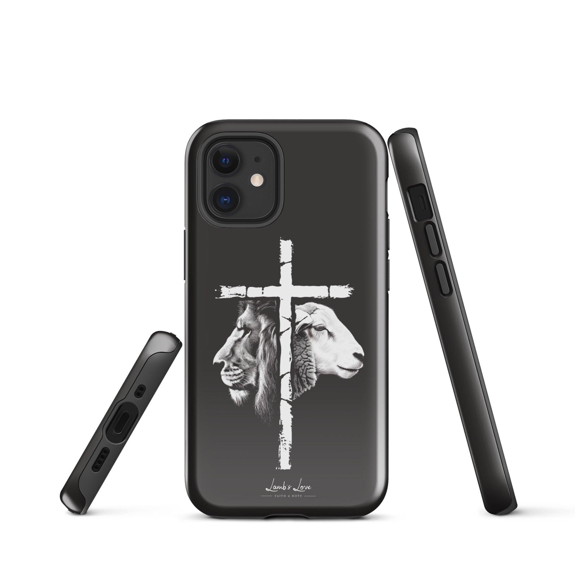 Love of Lion & Lamb, Dual-layer Case for iPhone - Lamb’s Love