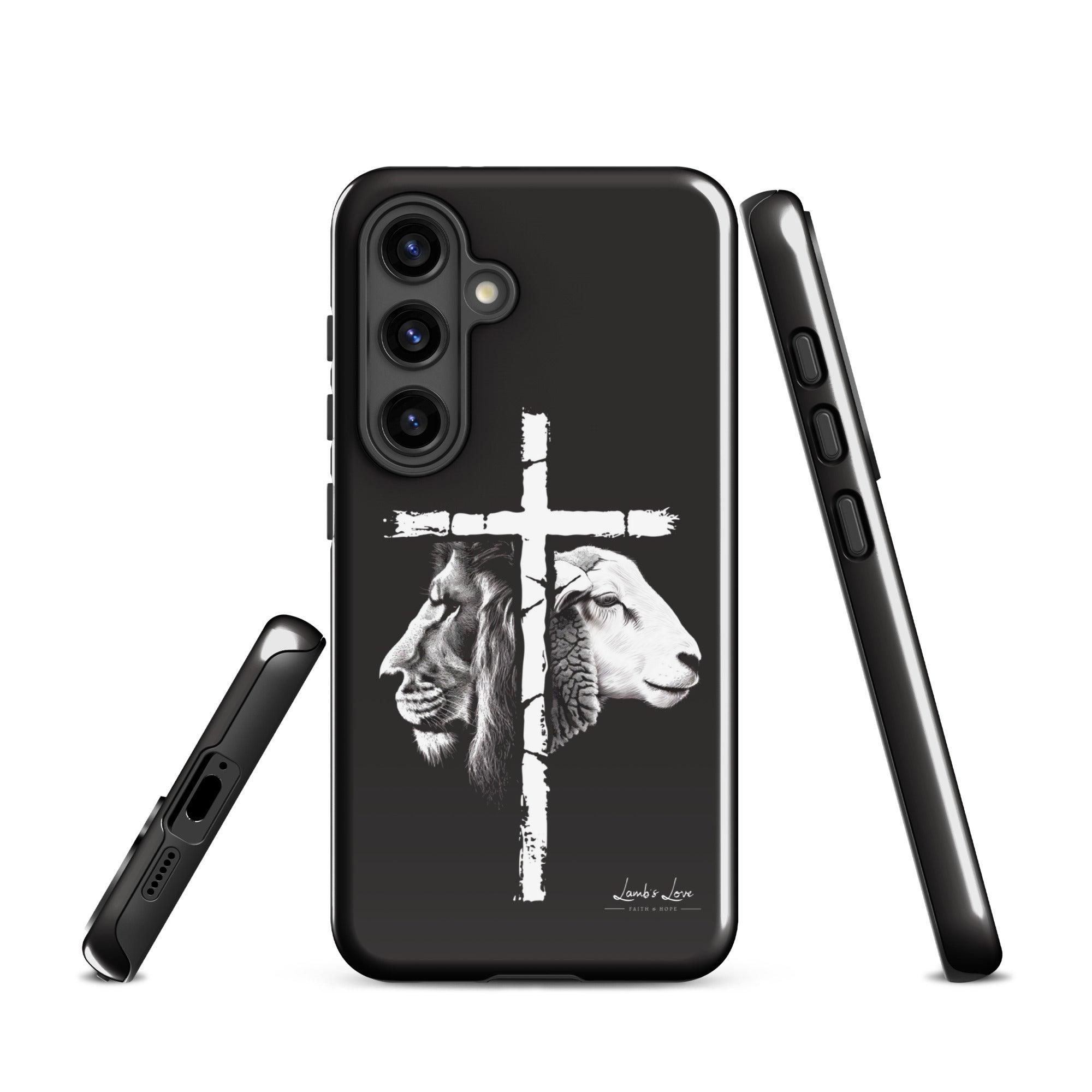 Love of Lion & Lamb, Dual-layer Case for Samsung - Lamb’s Love