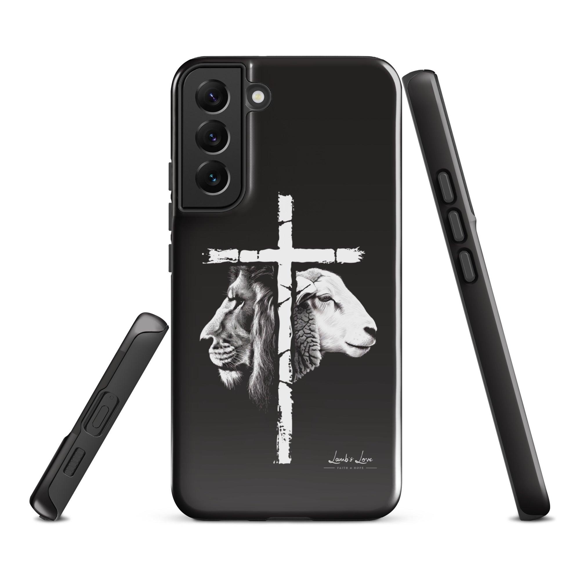 Love of Lion & Lamb, Dual-layer Case for Samsung - Lamb’s Love