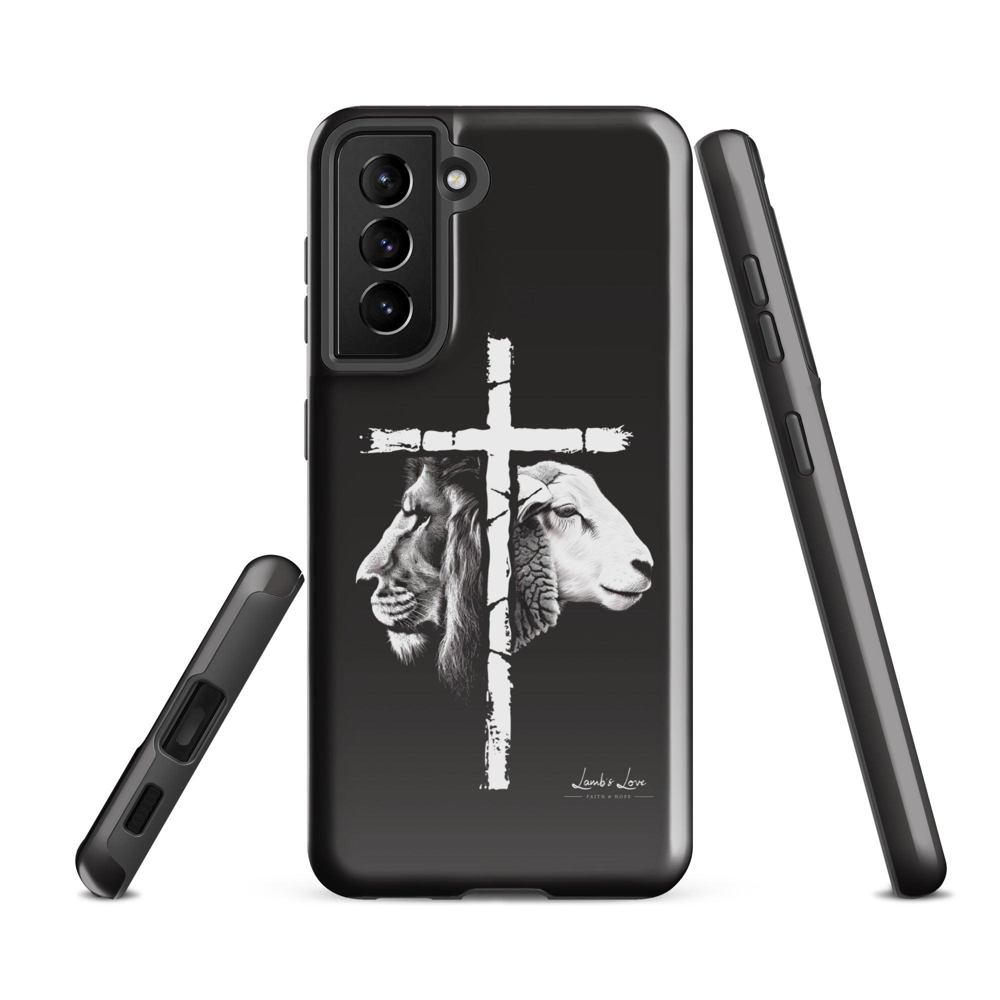 Love of Lion & Lamb, Dual-layer Case for Samsung - Lamb’s Love