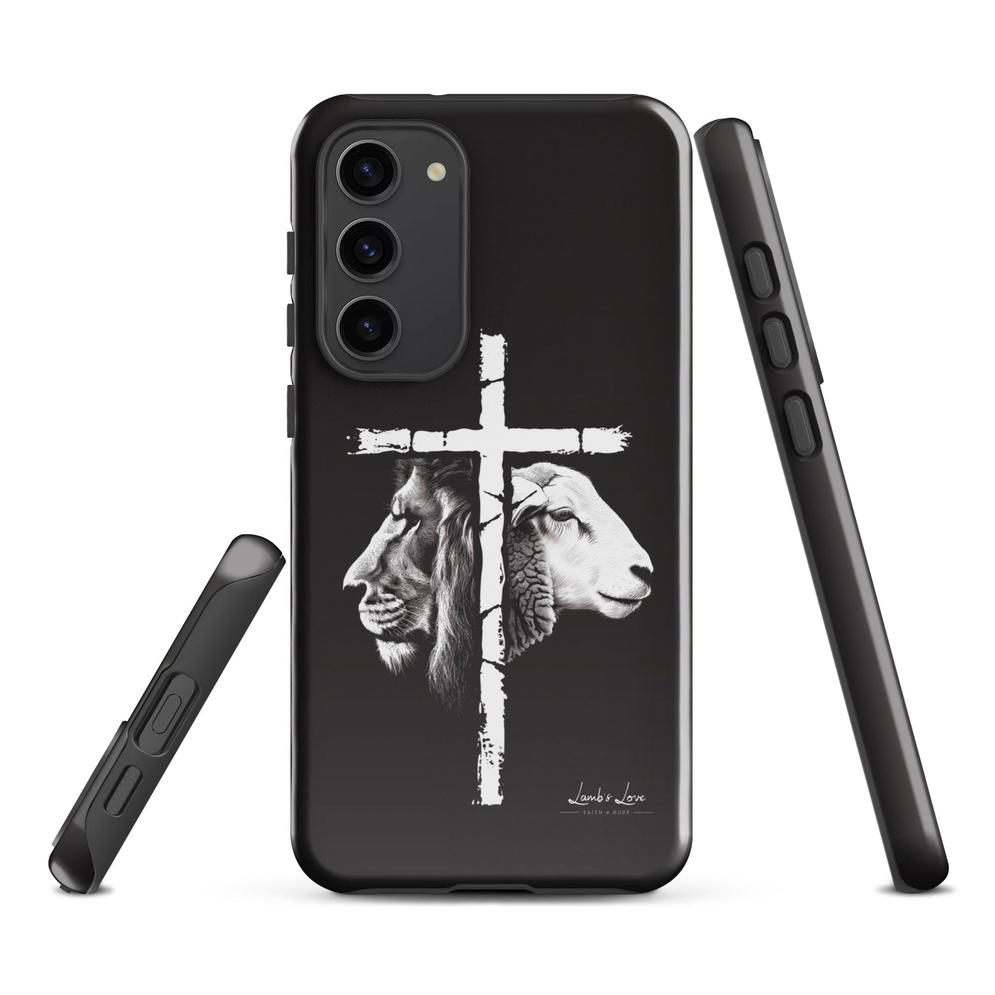 Love of Lion & Lamb, Dual-layer Case for Samsung - Lamb’s Love