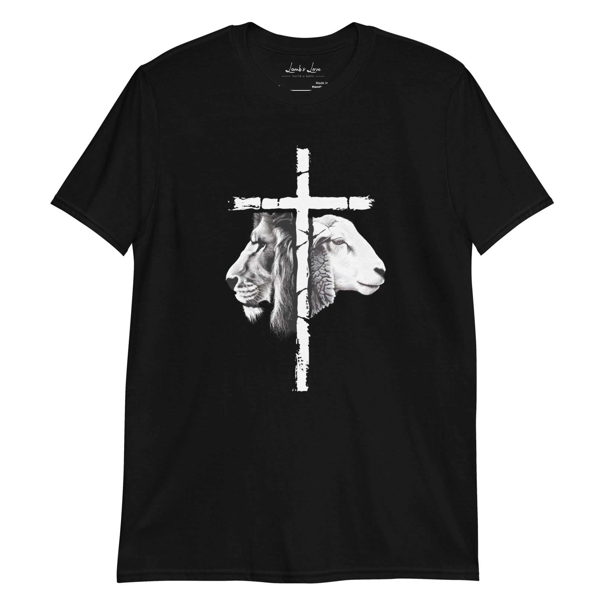 Love of Lion & Lamb, Men's T-Shirt - Lamb’s Love