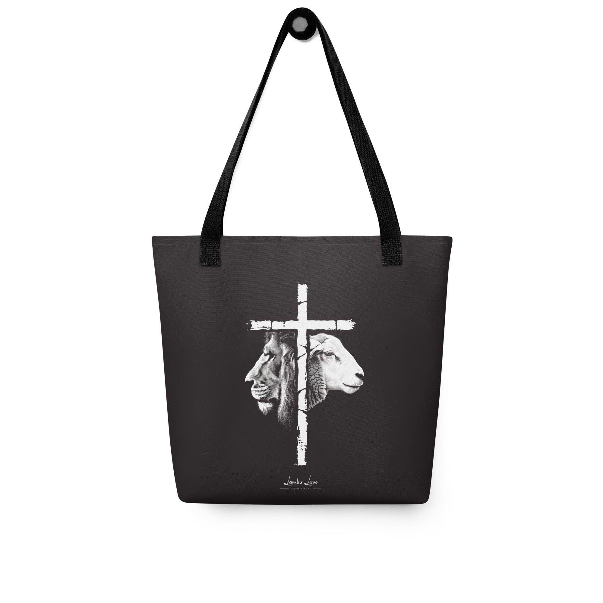 Love of Lion & Lamb, Tote Bag - Lamb’s Love