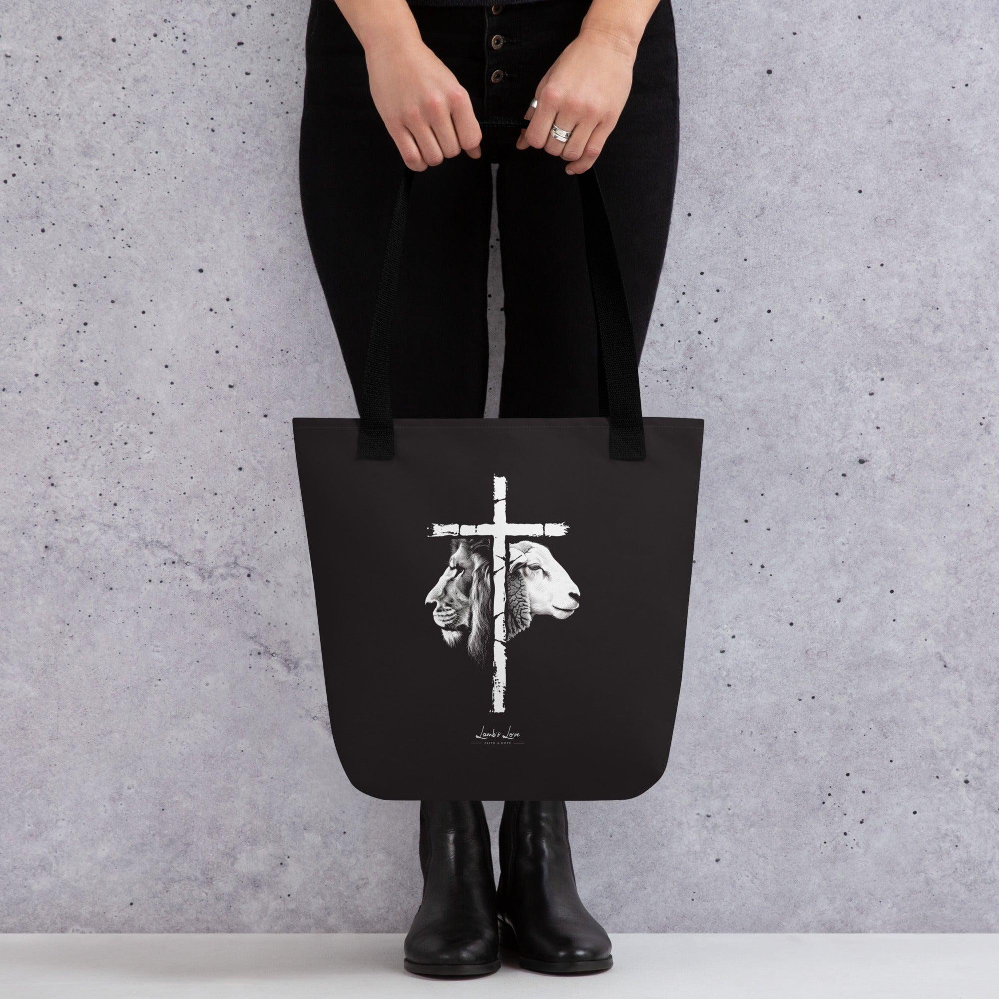 Love of Lion & Lamb, Tote Bag - Lamb’s Love