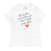 Love One Another, Women's T-Shirt - Lamb’s Love