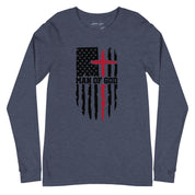 Man of God, Men's Long Sleeve Tee - Lamb’s Love