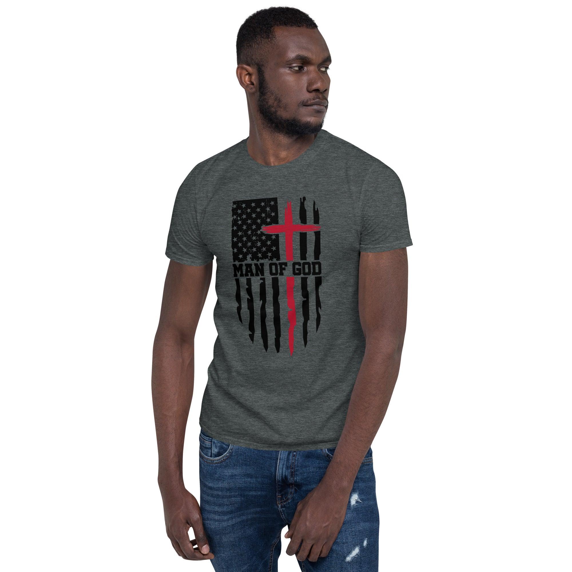 Man of God, Men's T-Shirt - Lamb’s Love