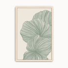 Minimalist Palm Leaf Wall Art | Flourish in Faith | Psalm 92:12–15