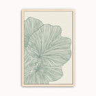 Minimalist Palm Leaf Wall Art | Rooted in Grace | Psalm 92:12–15