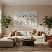 Jesus Feeding 5000, the Miracle of Loaves and Fish Wall Art