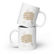 Morning with Your Unfailing Love, White Interior Mug - Lamb’s Love