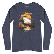 Mountain Cross, Men's Long Sleeve Tee - Lamb’s Love