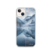 My Life for God's Will, Clear-edge Case for iPhone - Lamb’s Love