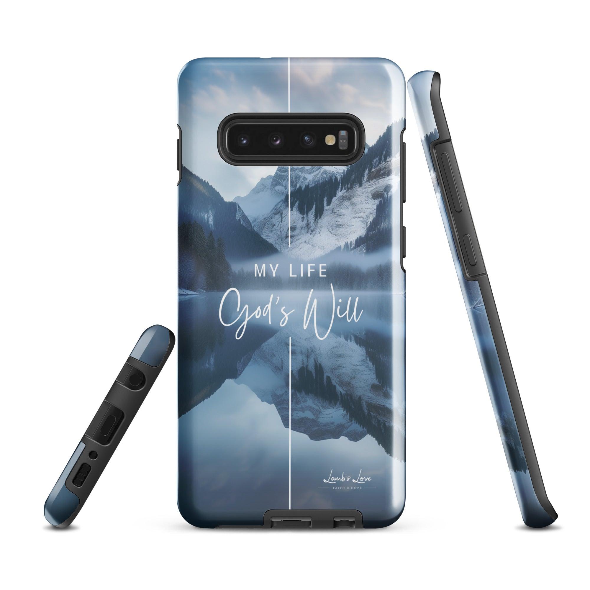 My Life for God's Will, Dual-layer Case for Samsung - Lamb’s Love