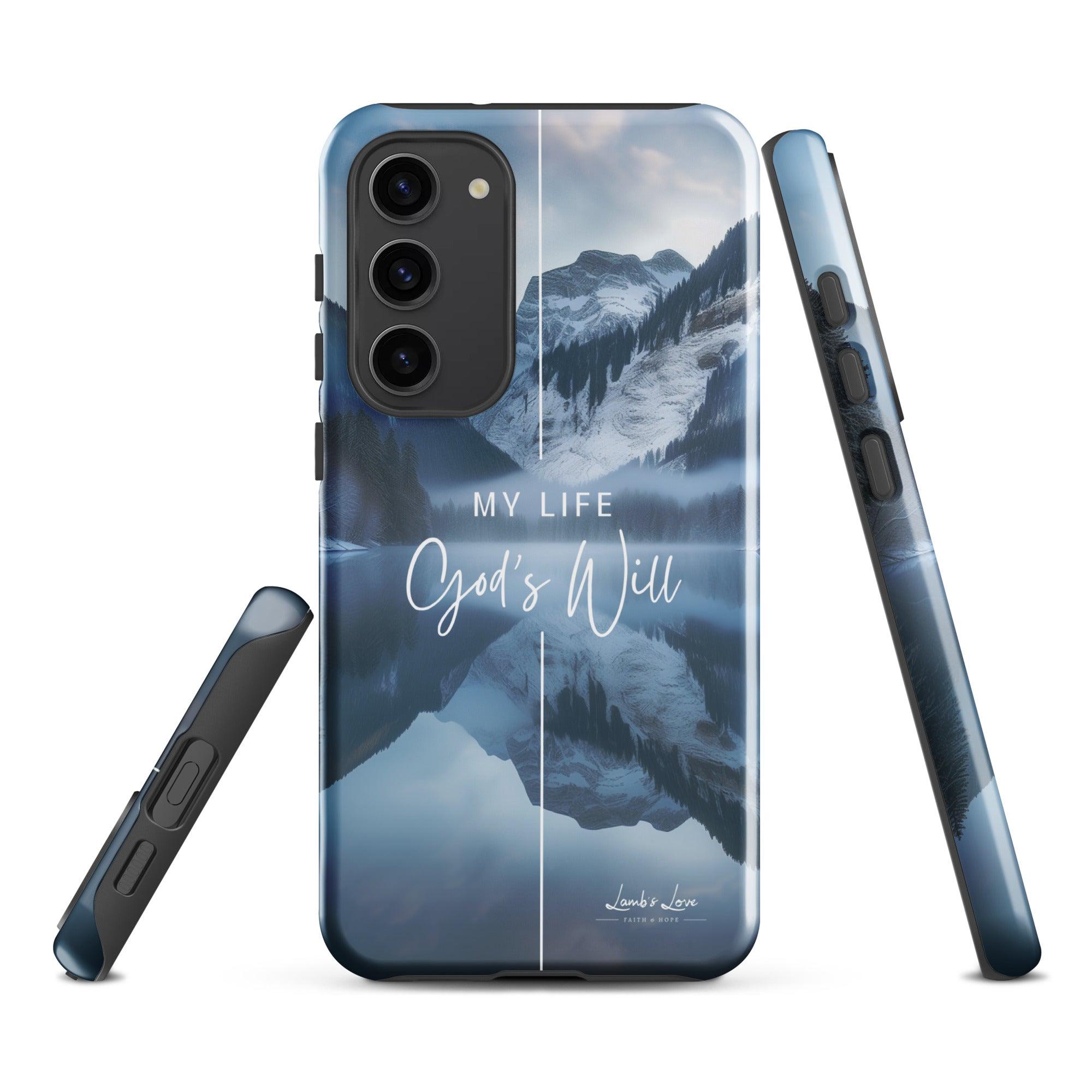 My Life for God's Will, Dual-layer Case for Samsung - Lamb’s Love