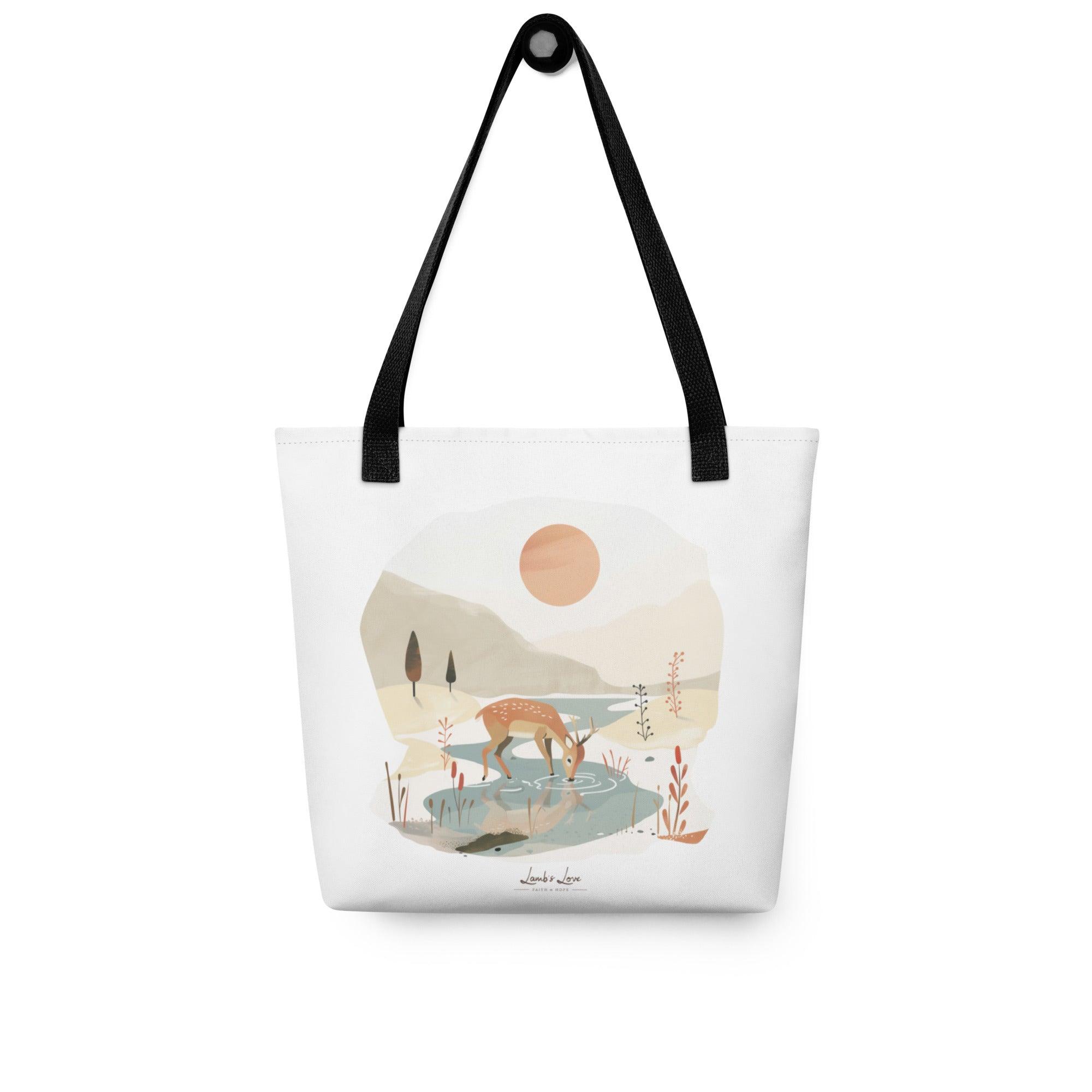 My Soul Pants for You, Tote Bag - Lamb’s Love