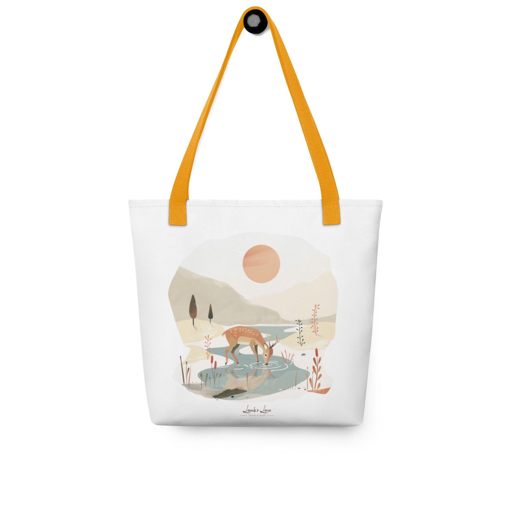 My Soul Pants for You, Tote Bag - Lamb’s Love