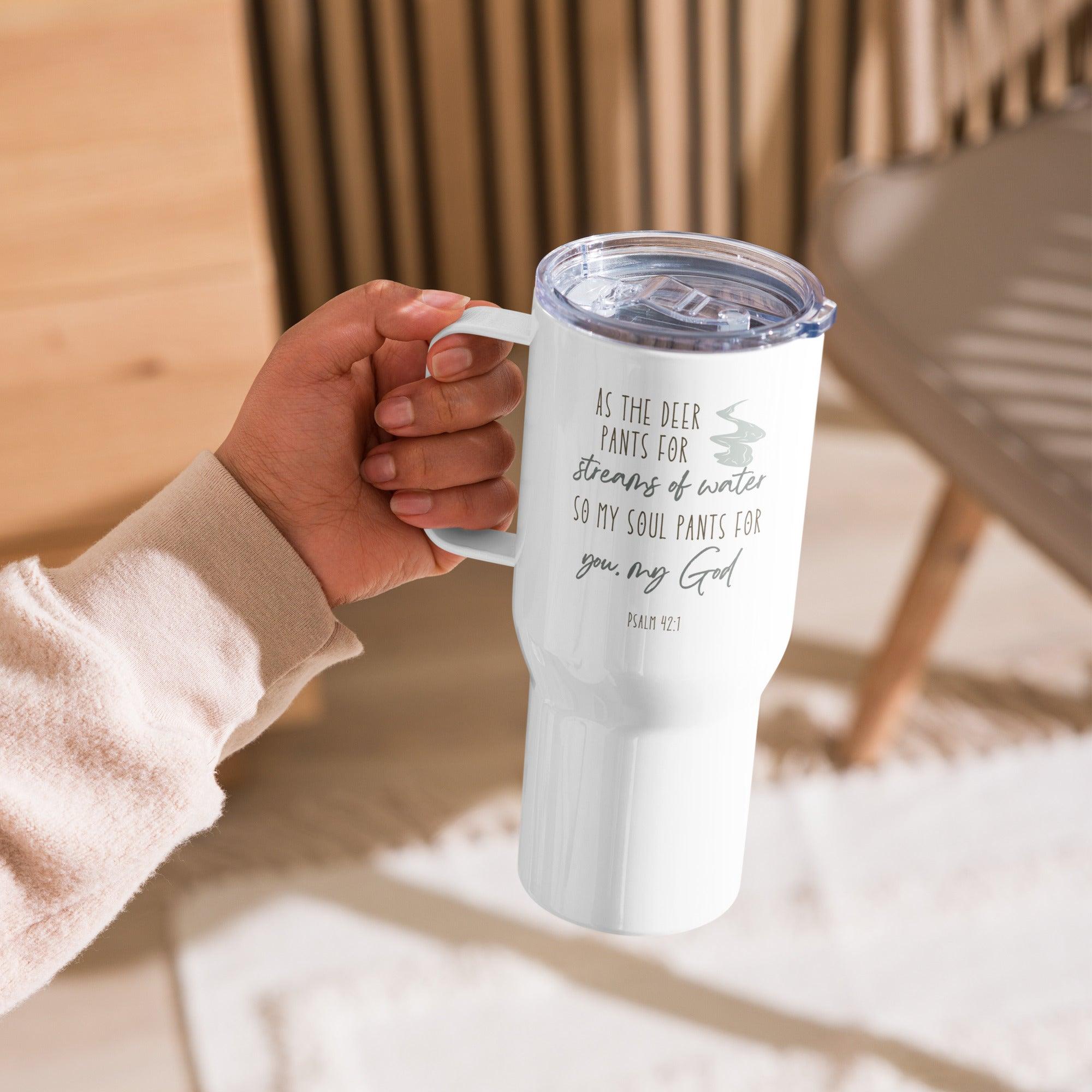 My Soul Pants for You, Travel Tumbler - Lamb’s Love