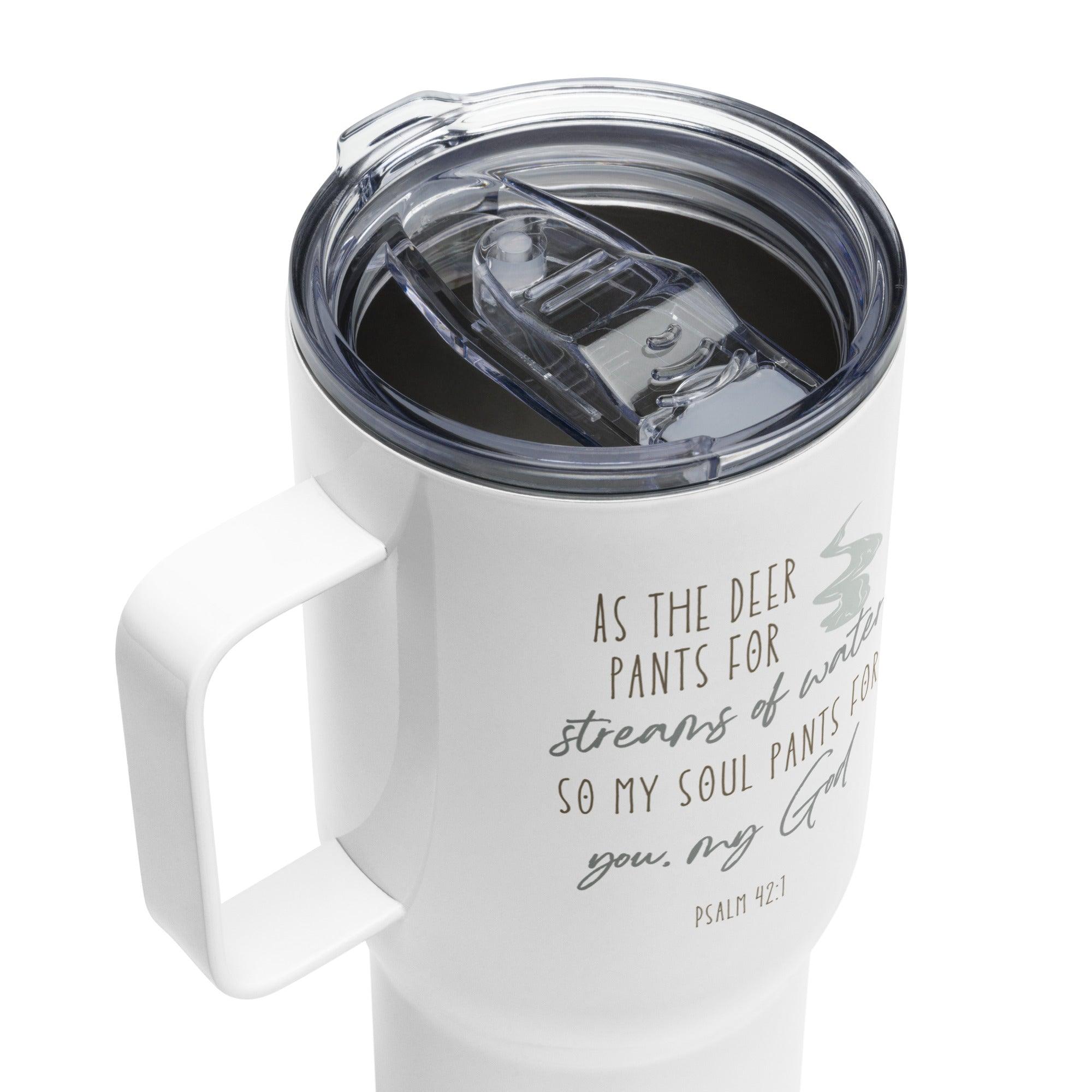 My Soul Pants for You, Travel Tumbler - Lamb’s Love