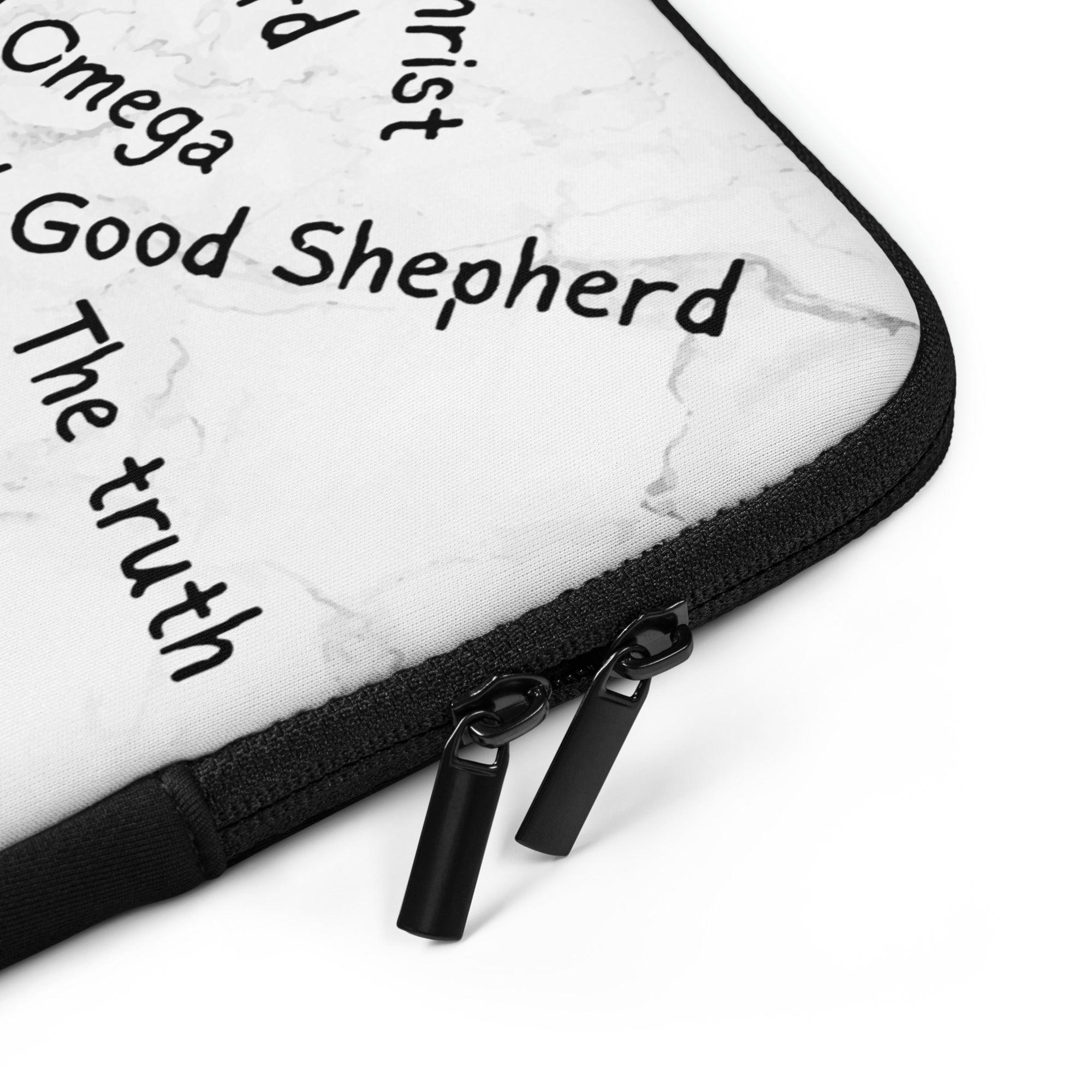 Name of Jesus, Laptop Sleeve - Lamb’s Love