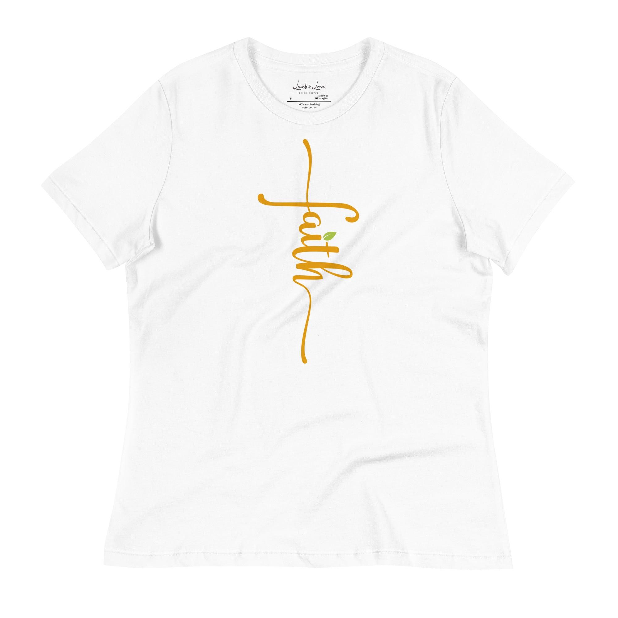 New Life in Faith, Women's T-Shirt - Lamb’s Love