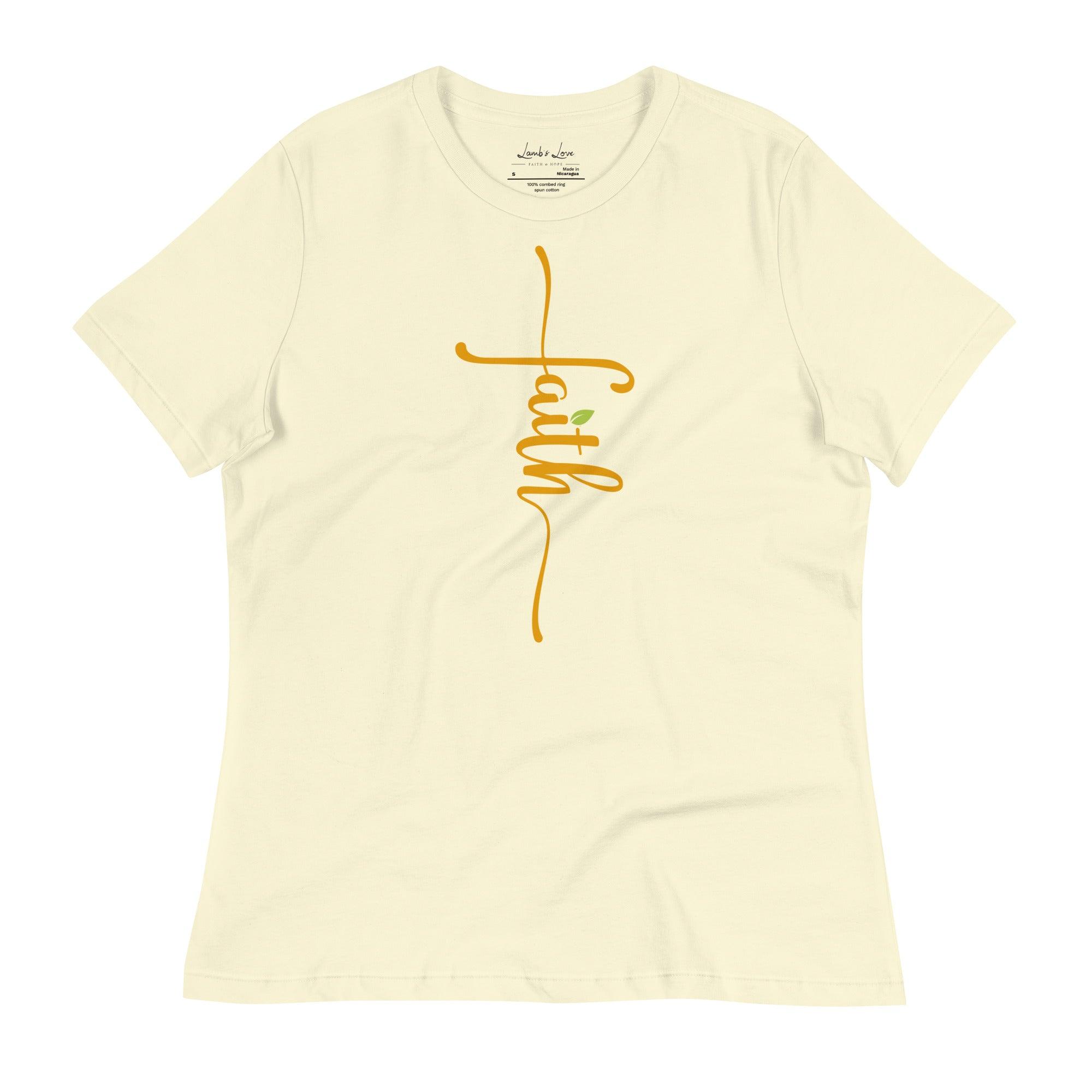 New Life in Faith, Women's T-Shirt - Lamb’s Love