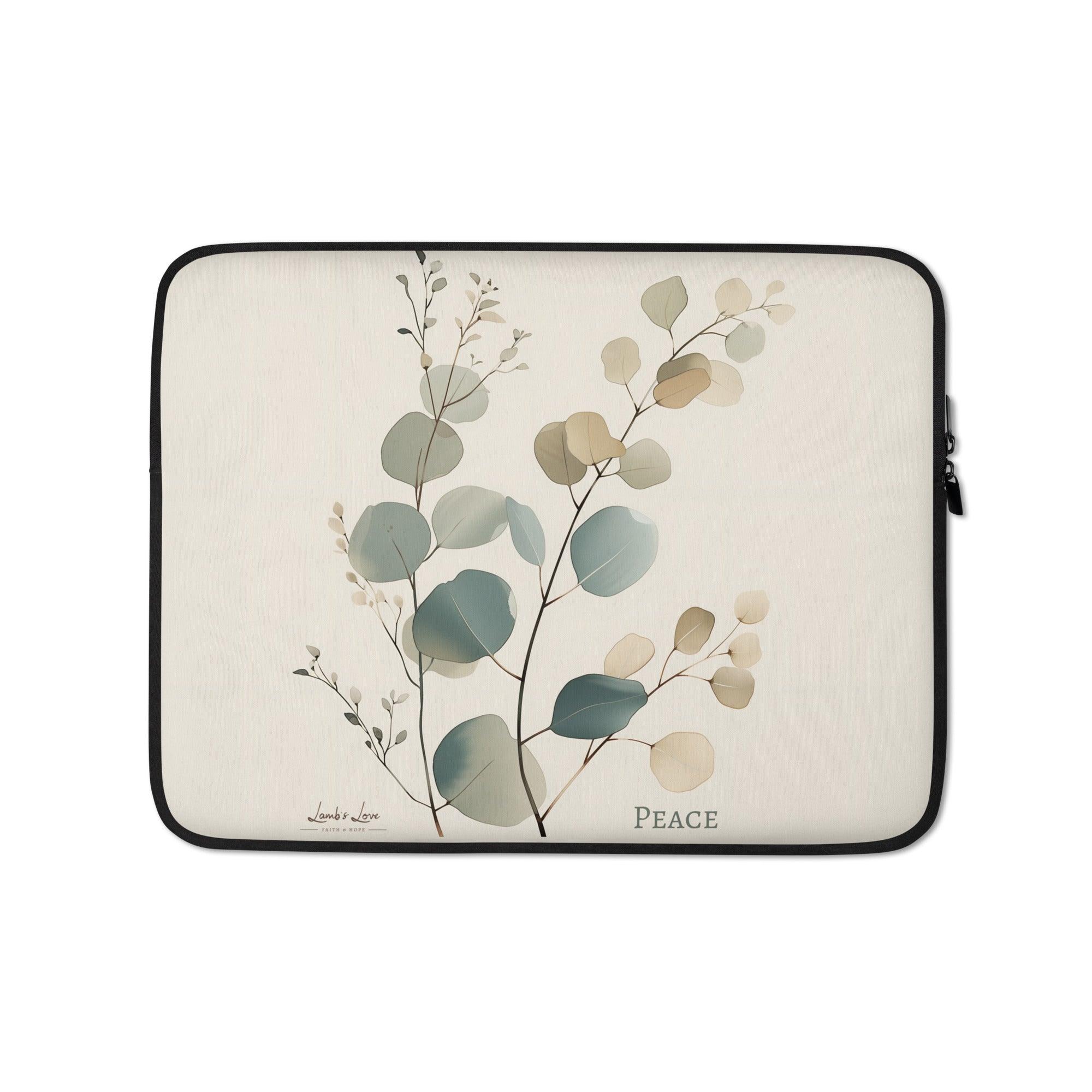 Peace in Christ, Laptop Sleeve - Lamb’s Love