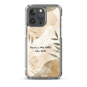 Peace in the Lord, Clear-edge Case for iPhone - Lamb’s Love