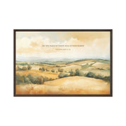 Peace of Christ Rule Your Heart, Framed Canvas - Lamb’s Love