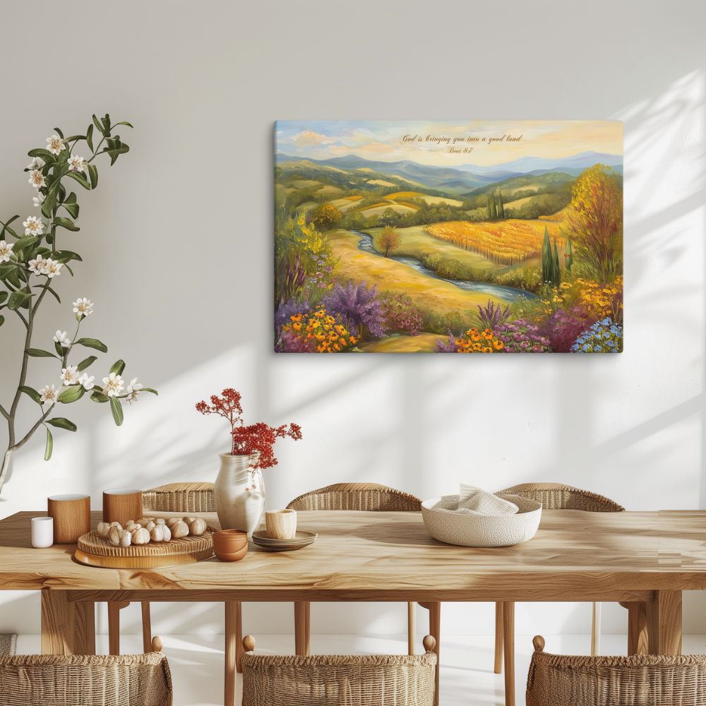 Promise of Abundance, Canvas - Lamb’s Love