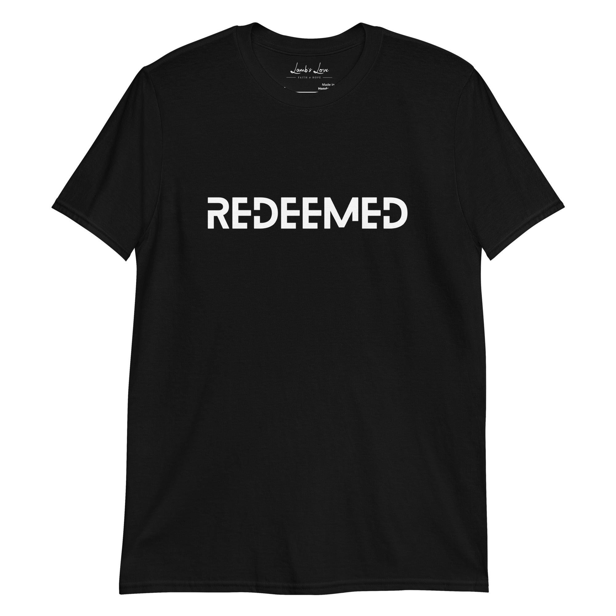 Redeemed, Men's T-Shirt - Lamb’s Love