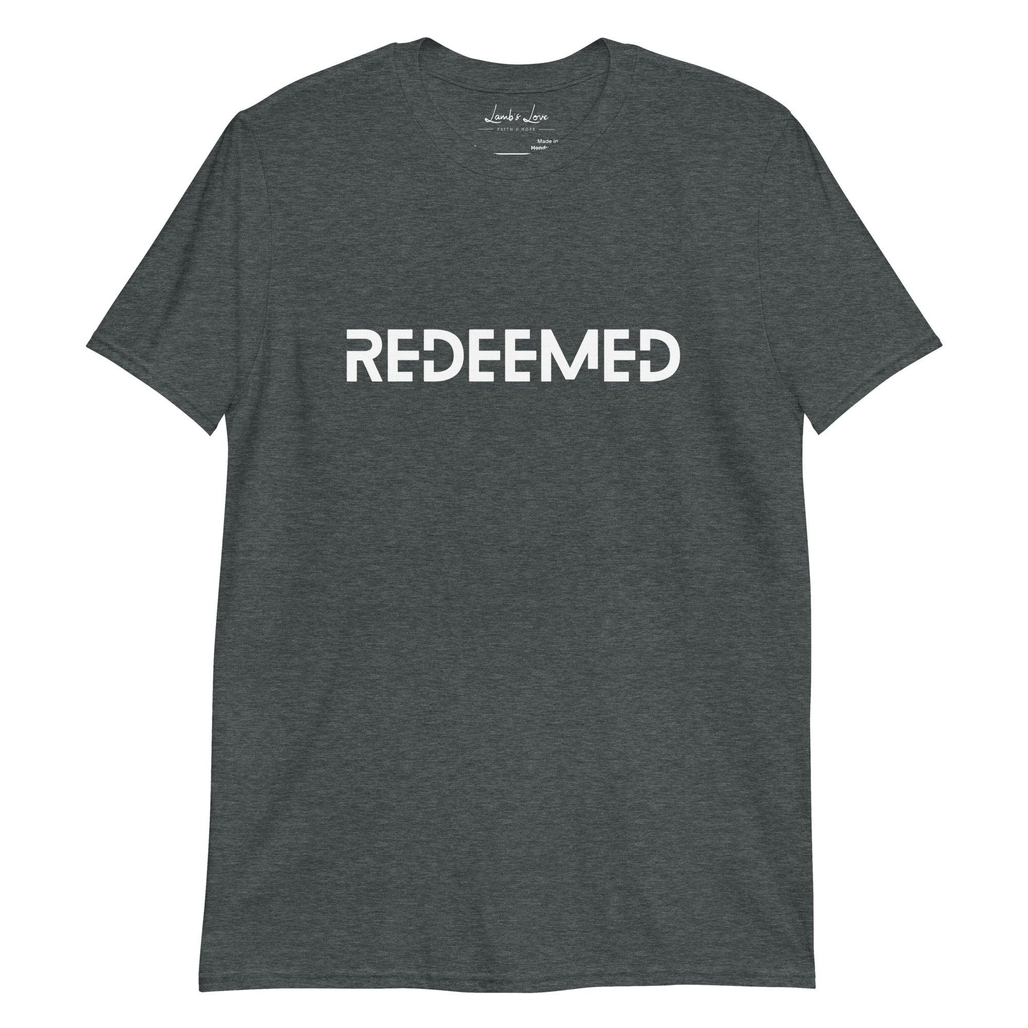 Redeemed, Men's T-Shirt - Lamb’s Love