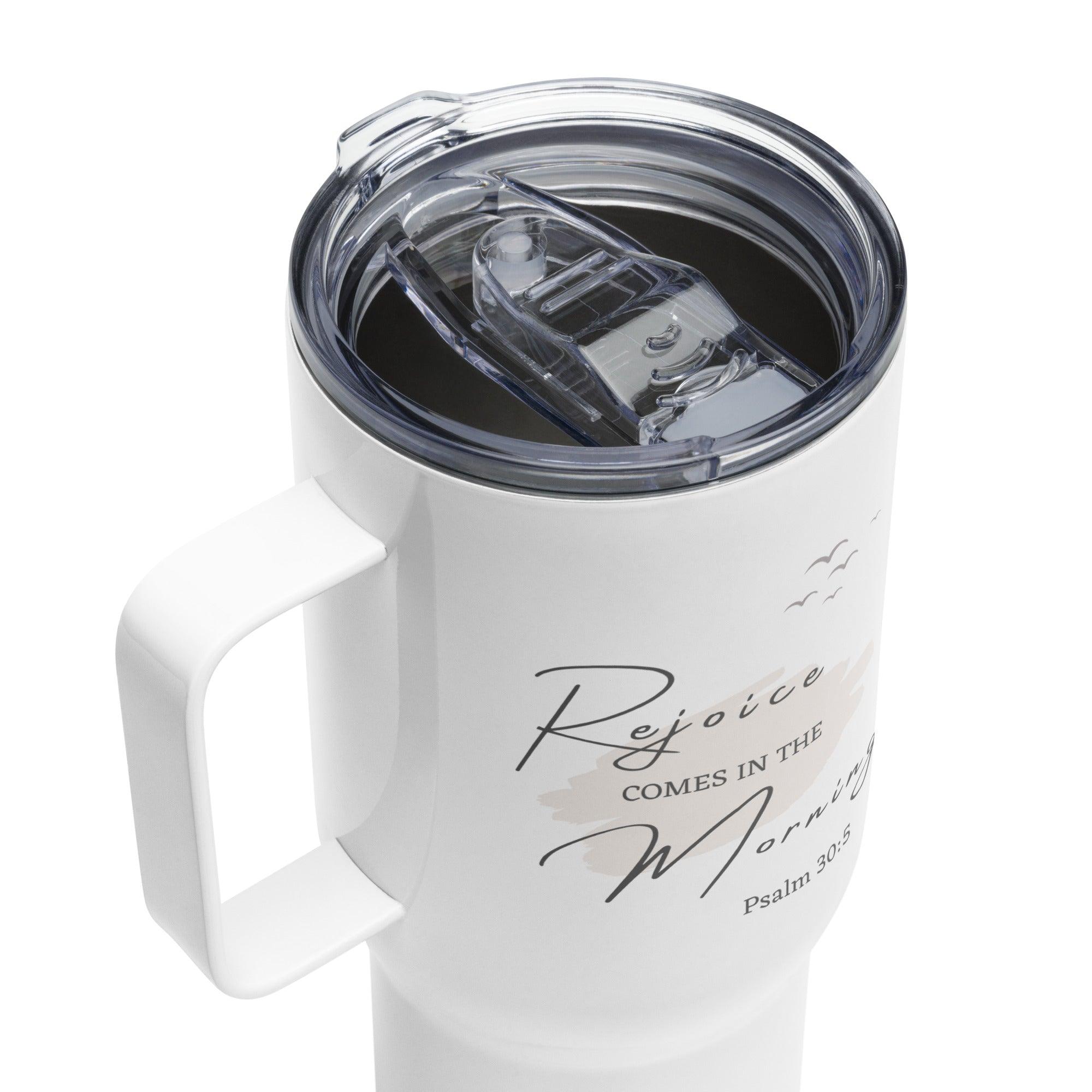 Rejoice in the Morning, Travel Tumbler - Lamb’s Love