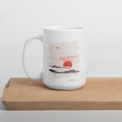 Rejoice in the Morning, White Interior Mug - Lamb’s Love