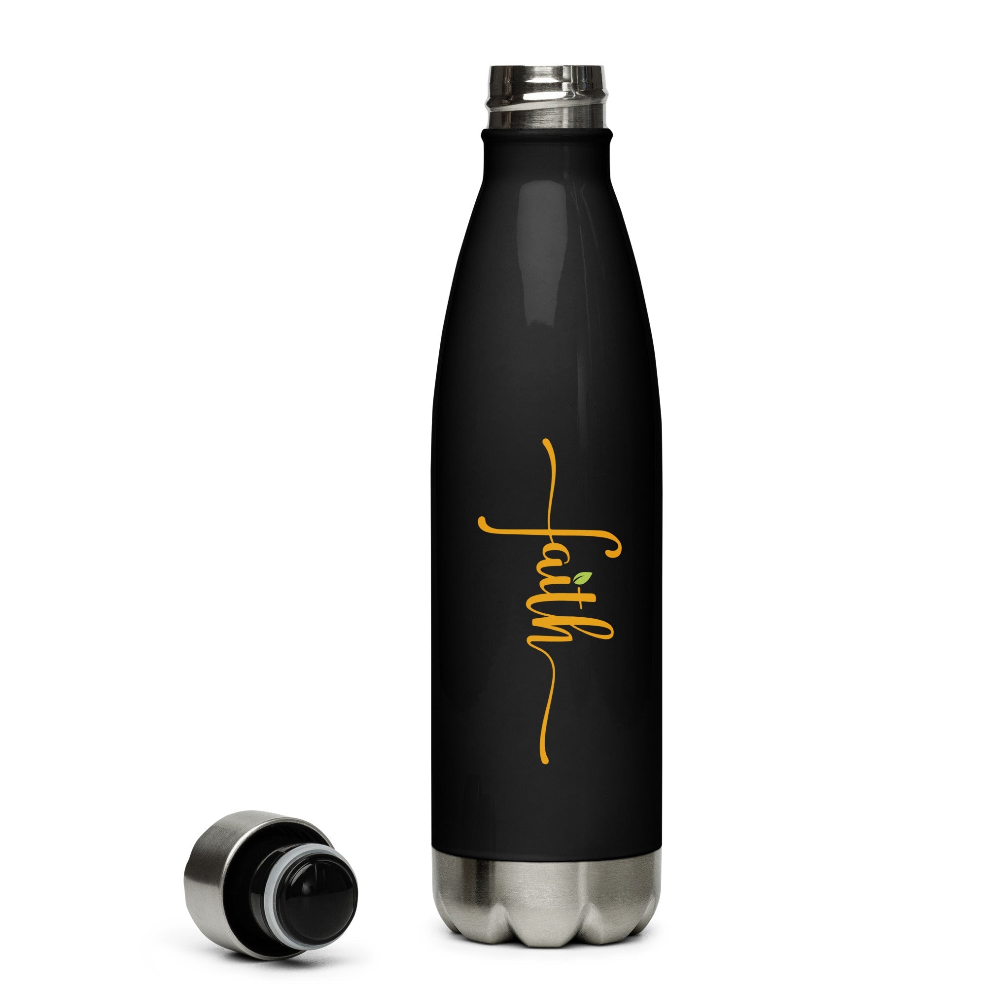 Renewed in Faith, Insulated Water Bottle 17 oz - Lamb’s Love