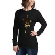 Renewed in Faith, Women's Long Sleeve Tee - Lamb’s Love