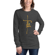 Renewed in Faith, Women's Long Sleeve Tee - Lamb’s Love