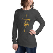 Renewed in Faith, Women's Long Sleeve Tee - Lamb’s Love