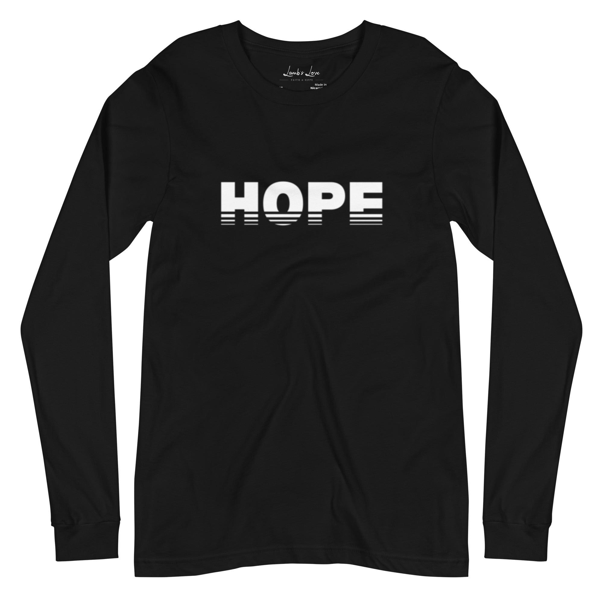 Rising HOPE, Women's Long Sleeve Tee - Lamb’s Love