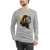 Roar Like A Lion, Men's Long Sleeve Tee - Lamb’s Love