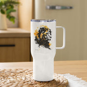 Roar Like A Lion, Travel Tumbler - Lamb’s Love