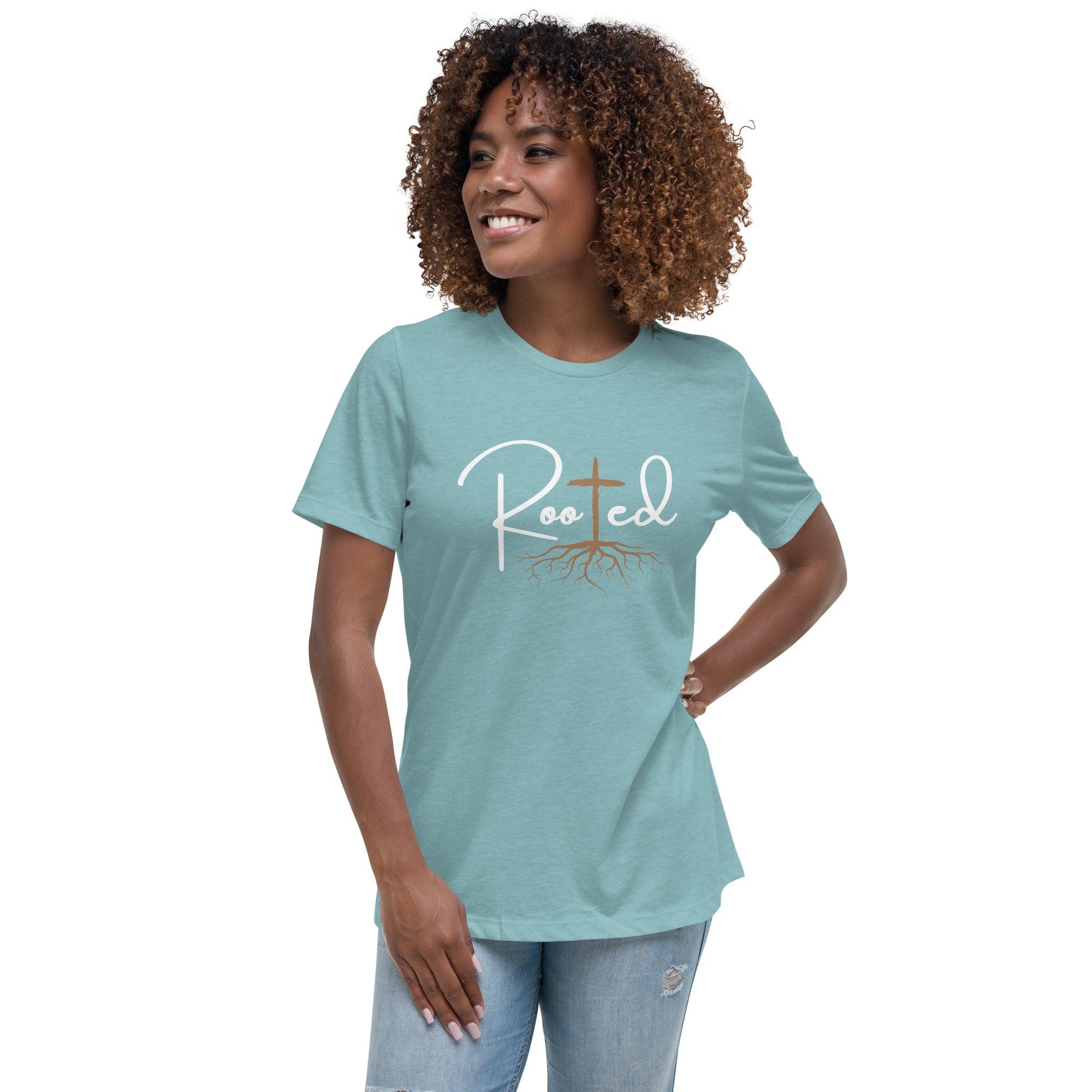 Rooted, Women's T-Shirt - Lamb’s Love