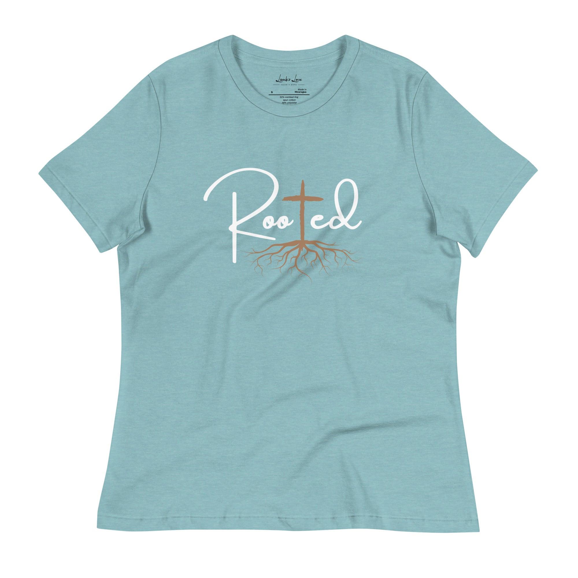 Rooted, Women's T-Shirt - Lamb’s Love