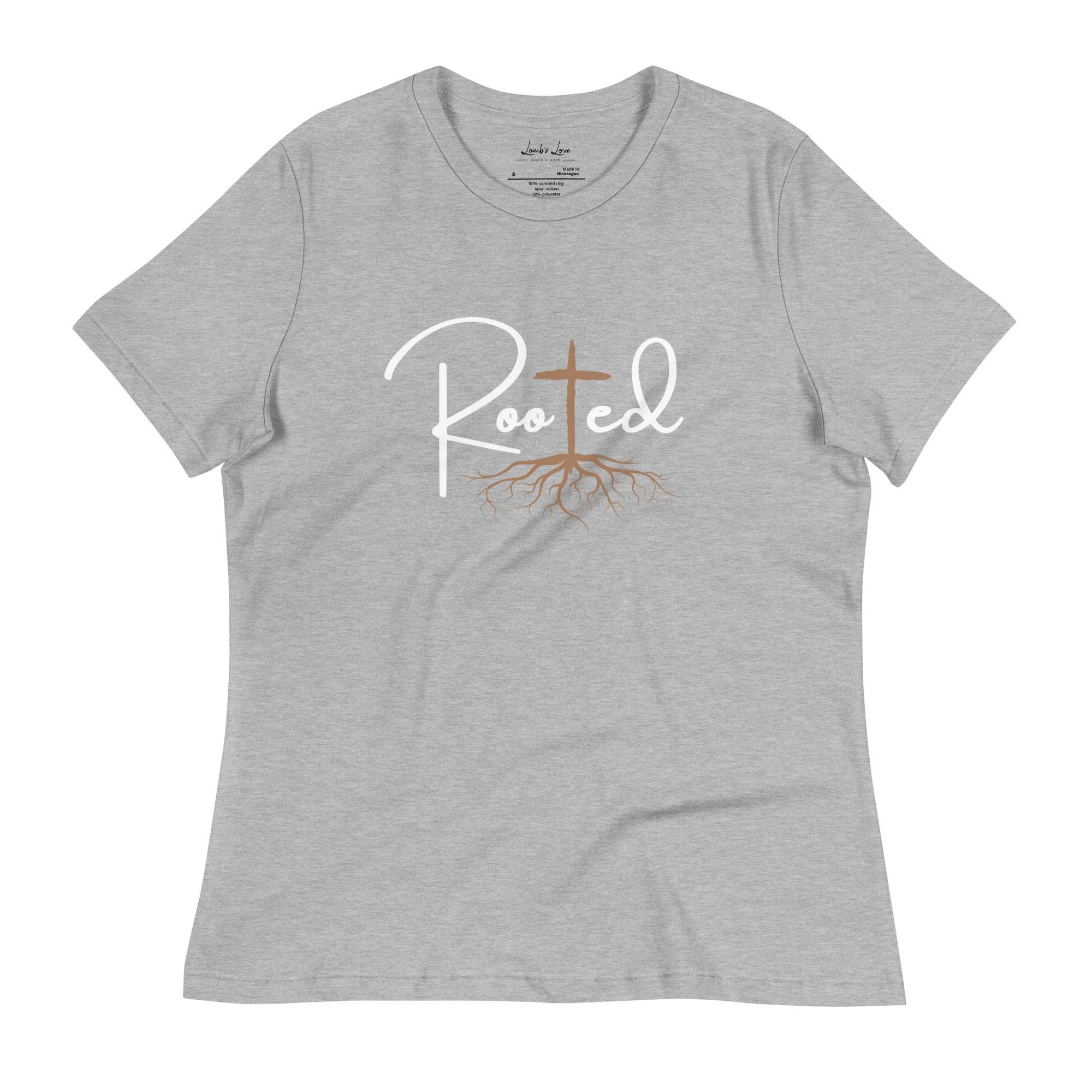 Rooted, Women's T-Shirt - Lamb’s Love