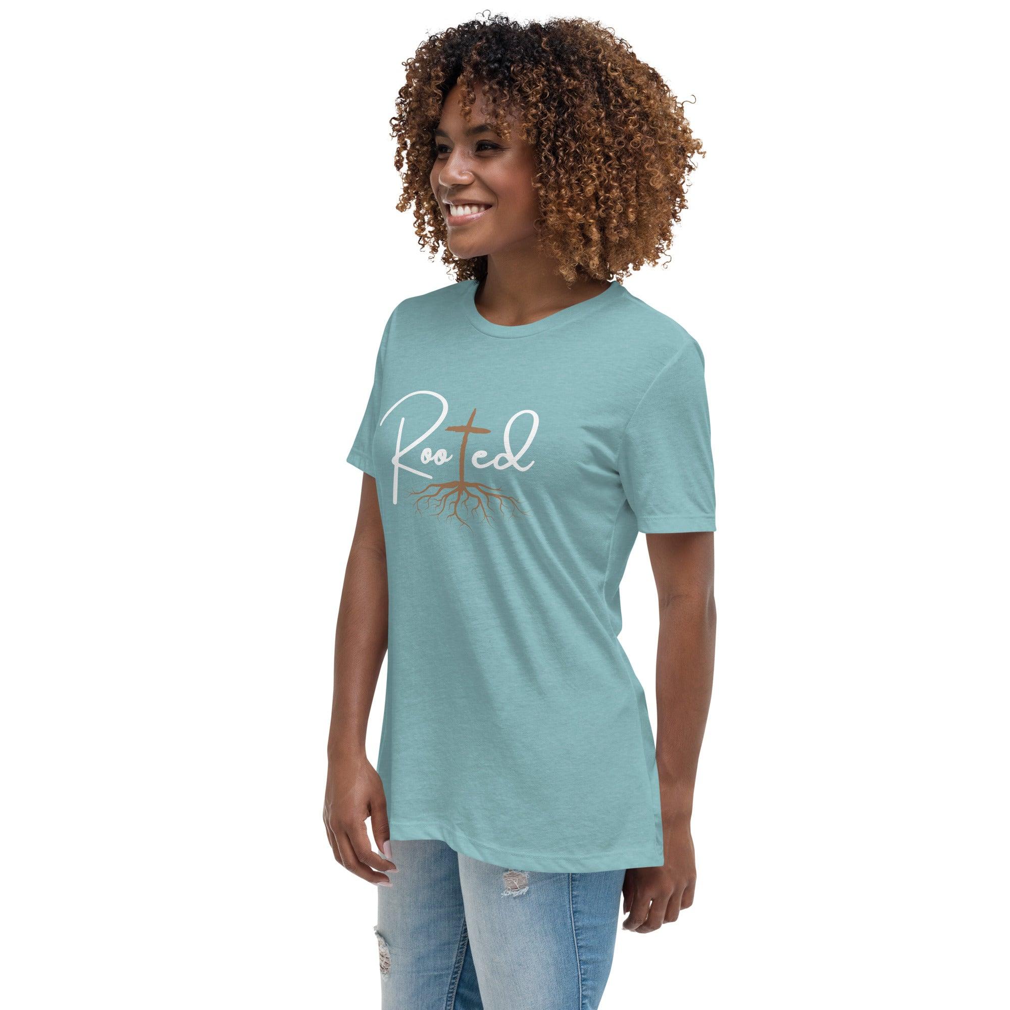 Rooted, Women's T-Shirt - Lamb’s Love